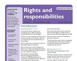 Rights And Responsibilities Worksheet - Nidecmege