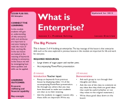 Tru ks3 enterprise whatisent l3sm