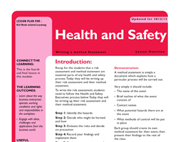 Topics on the theme of Patient Safety, found in the teaching plans